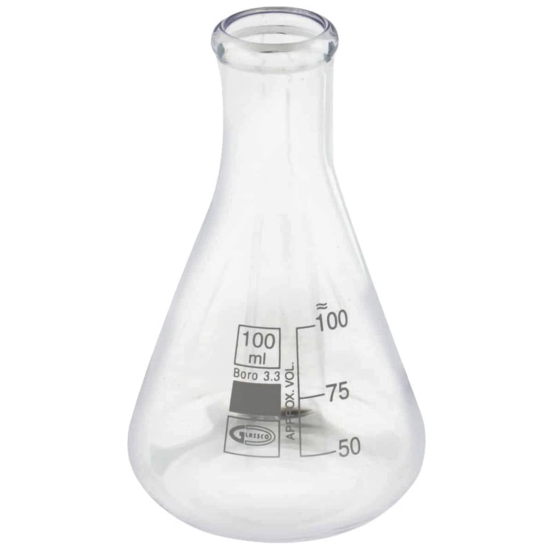 Conical Flask 100ml Erlenmeyer, NM GC