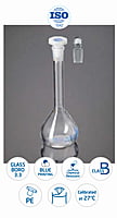Volumetric Flask 100ml Standard W i/c Stopper GC