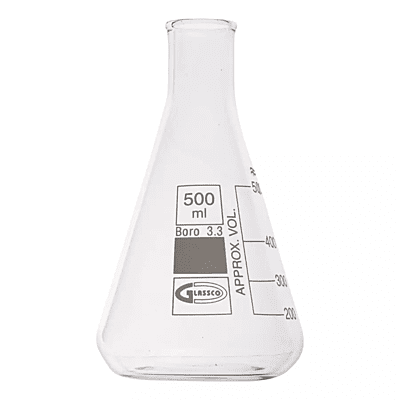 Conical Flask 500ml Erlenmeyer, NM GC