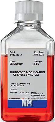 DMEM (Dulbecco's Modified Eagle Medium) 500ml MP