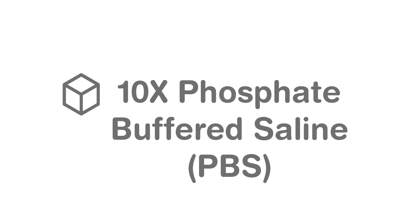 10X Phosphate Buffered Saline (PBS) 100ml for Molecular Biology SRL