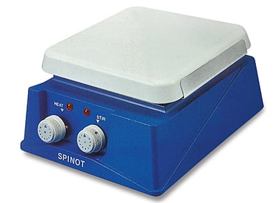 Magnetic Stirrer with Hot Plate 10x10cm Ceramic SPINOT™ TARSONS 1/box