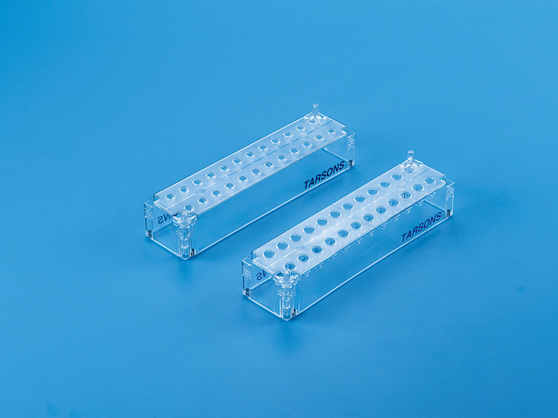 Rack for Micro Tube, PC CLEAR TARSONS Rack for Micro Tube, PC CLEAR TARSONS