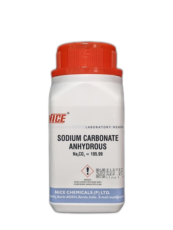 Sodium Carbonate Anhydrous 500gm 99.5% NICE Sodium Carbonate Anhydrous 500gm 99.5% NICE