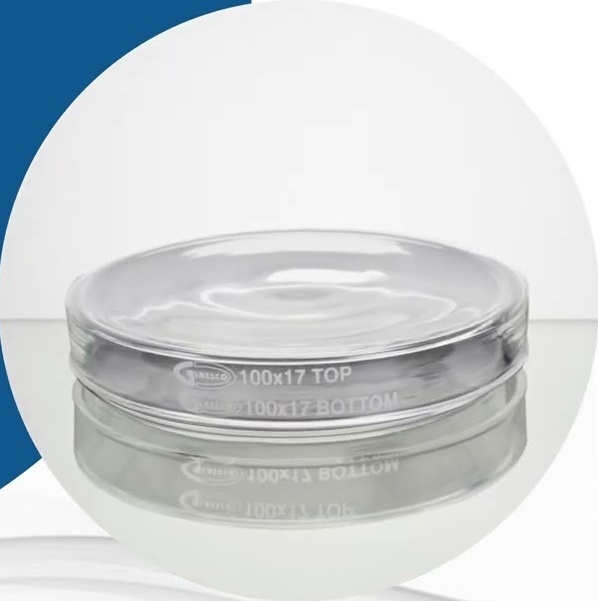Petri DIsh Manufactured from BORO 3.3 Glass GLASSCO Petri DIsh Manufactured from BORO 3.3 Glass GLASSCO