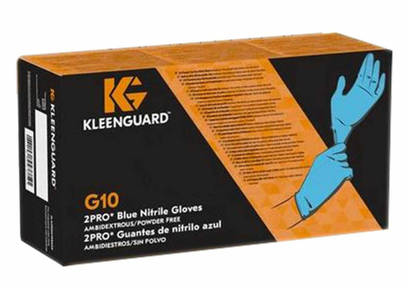Blue Nitrile Gloves G10 2PRO KLEENGUARD TARSONS Blue Nitrile Gloves G10 2PRO KLEENGUARD TARSONS