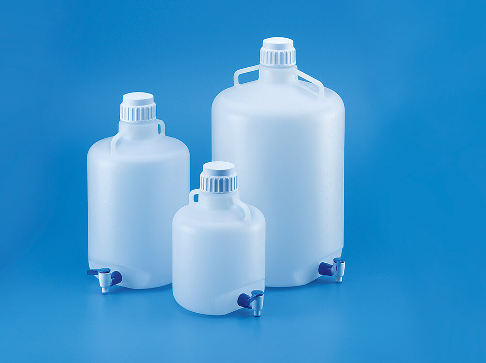 Carboy with Stopcock, PP with TPE gasket NM TARSONS
