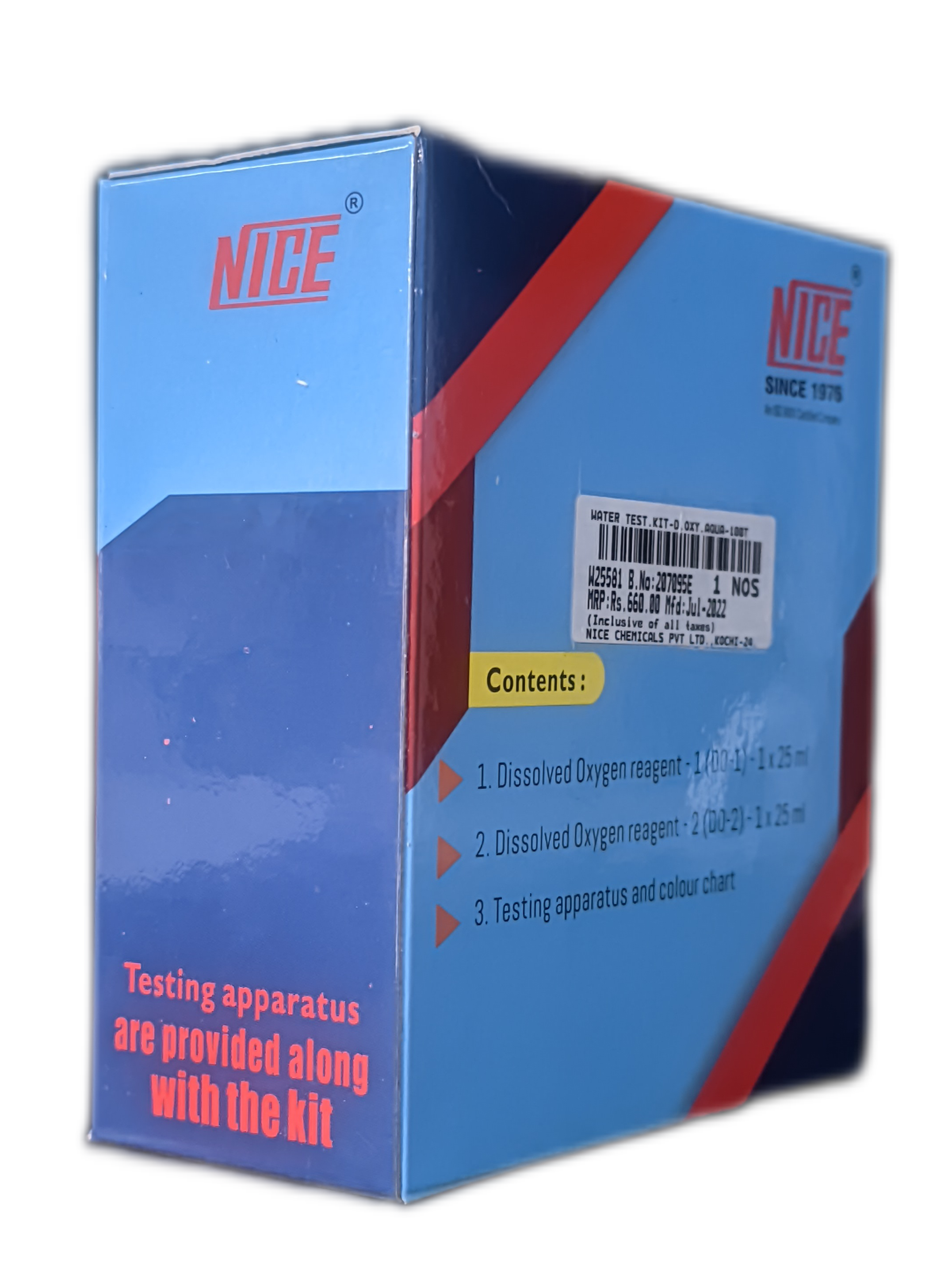 Dissolved Oxygen Test Kit 100Test NICE for Aqua Culture/Pond Water Testing Dissolved Oxygen Test Kit 100Test NICE for Aqua Culture/Pond Water Testing