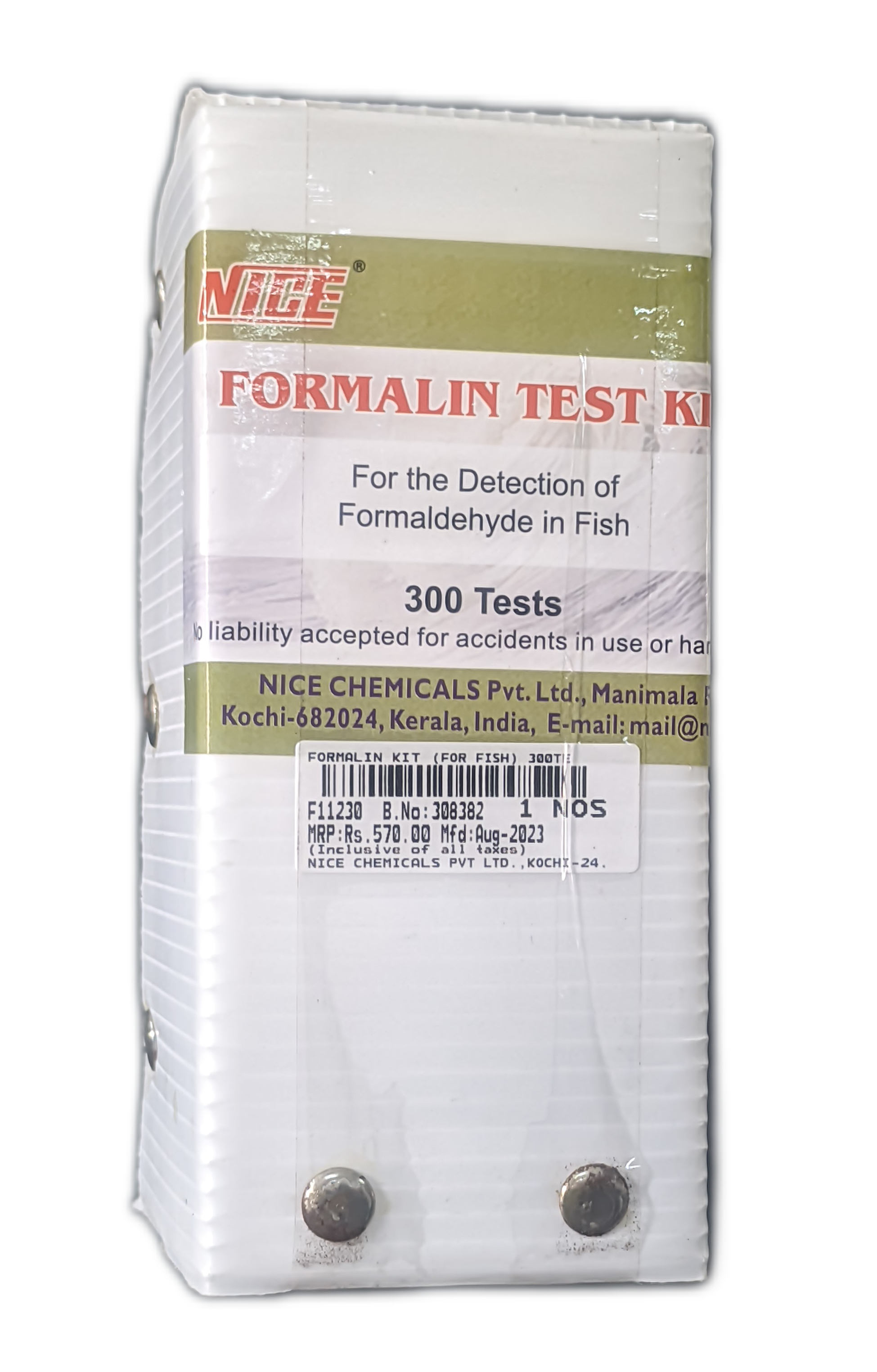Formalin Test Kit 300Test NICE Formalin Test Kit 300Test NICE