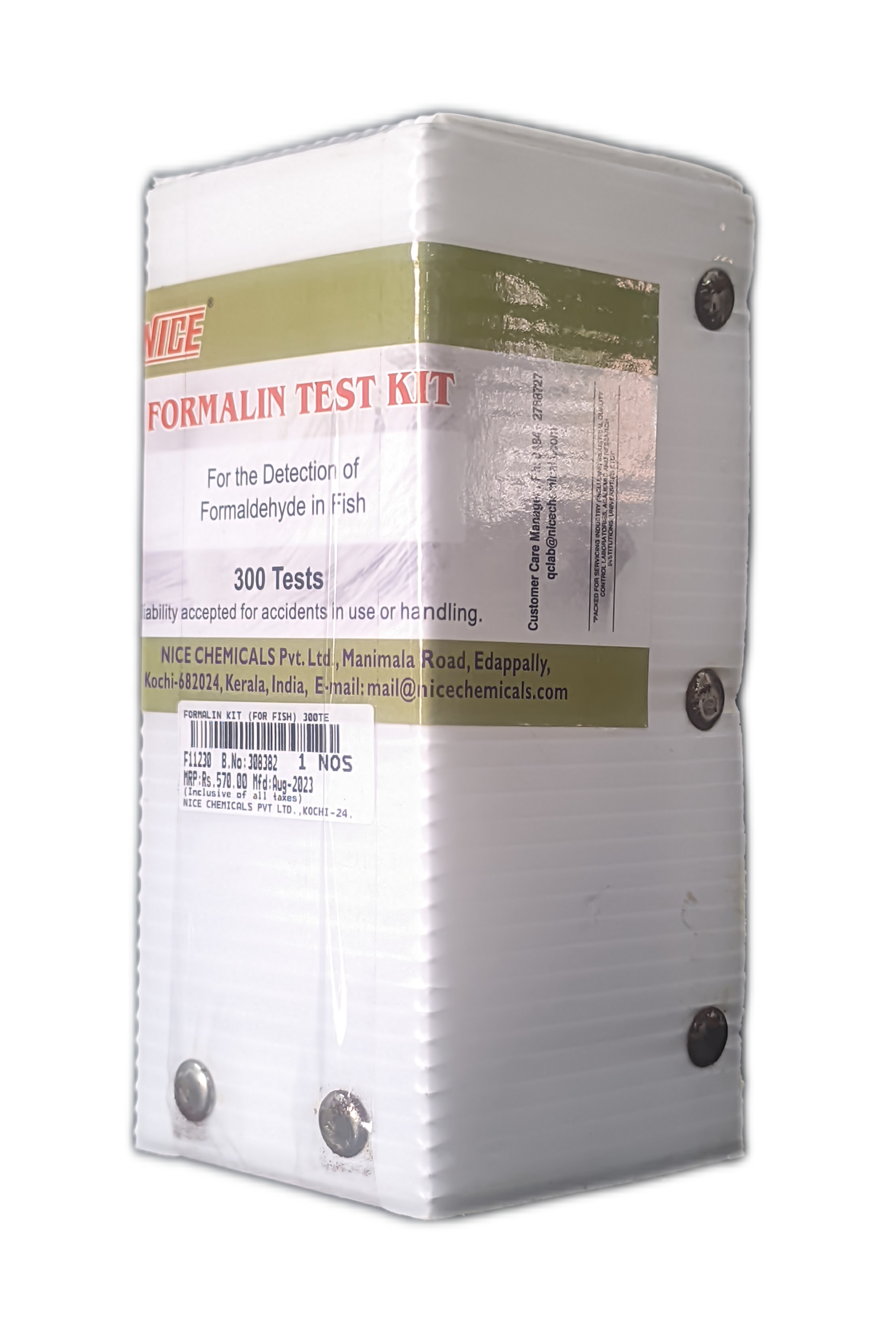 Formalin Test Kit 300Test NICE Formalin Test Kit 300Test NICE