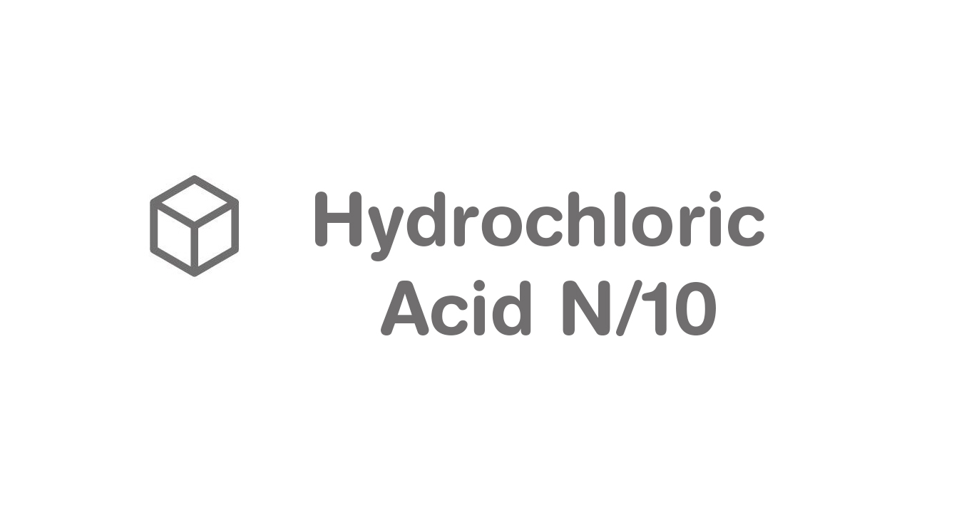 Hydrochloric Acid 500ml N/10 NICE Hydrochloric Acid 500ml N/10 NICE