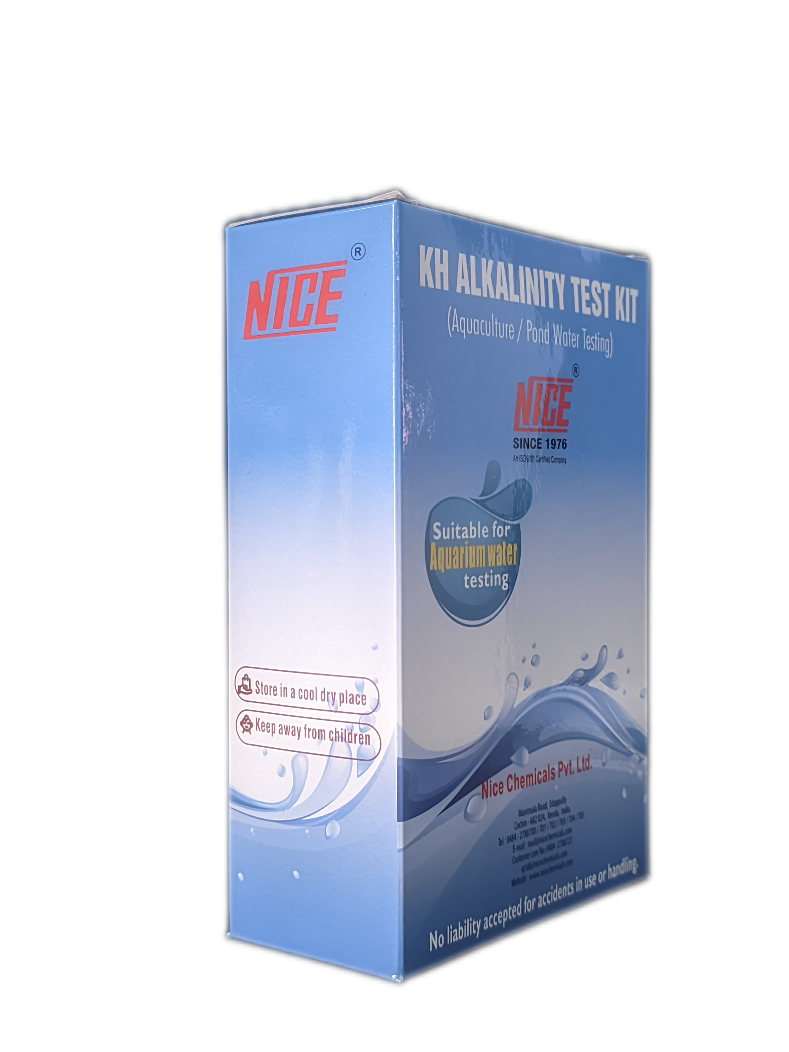 KH Alkalinity Test Kit 200Test NICE for Aqua Culture/Pond Water Testing KH Alkalinity Test Kit 200Test NICE for Aqua Culture/Pond Water Testing