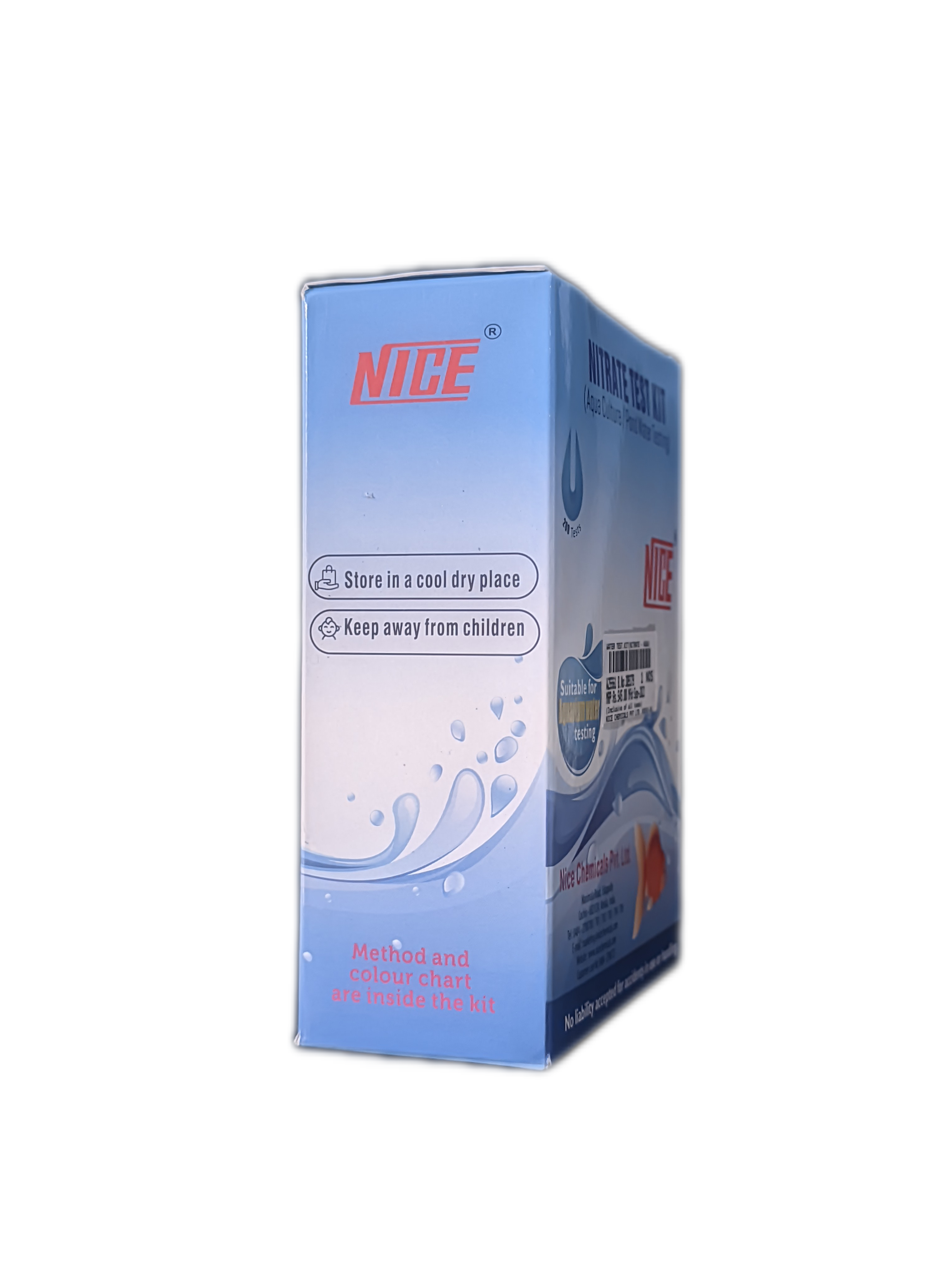 Nirate Test Kit 200Test NICE for Aqua Culture/Pond Water Testing Nirate Test Kit 200Test NICE for Aqua Culture/Pond Water Testing