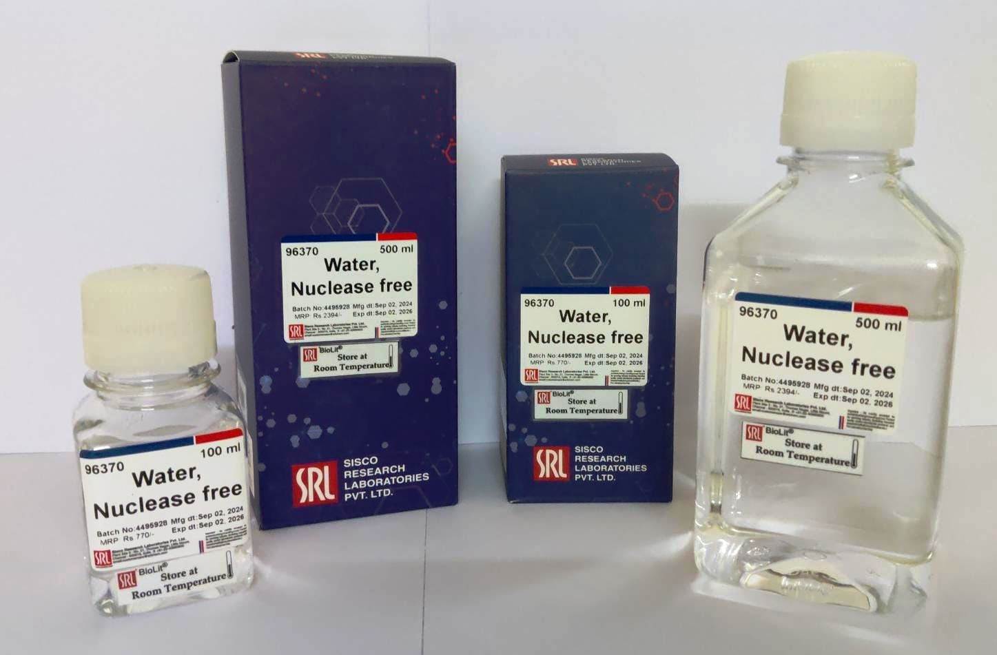 Water, Nuclease-Free SRL Water, Nuclease-Free SRL