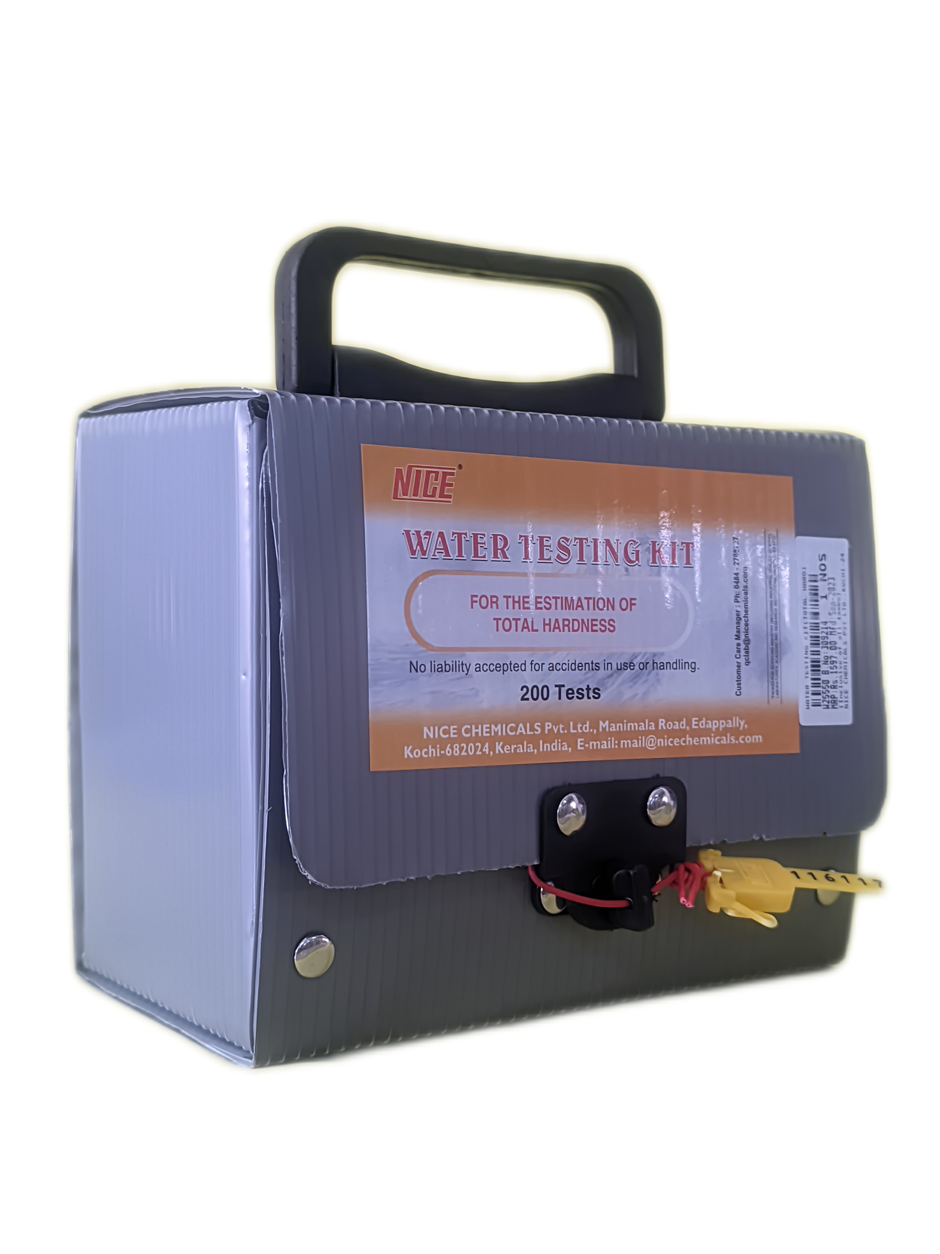 Water Testing Kit (For Estimation of Total Hardness) 200Test NICE Water Testing Kit (For Estimation of Total Hardness) 200Test NICE