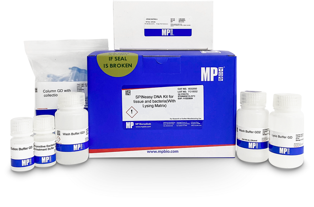 SPINeasy® DNA Kit for Tissue & Bacteria (With Lysing Matrix) 50preps MP SPINeasy® DNA Kit for Tissue & Bacteria (With Lysing Matrix) 50preps MP