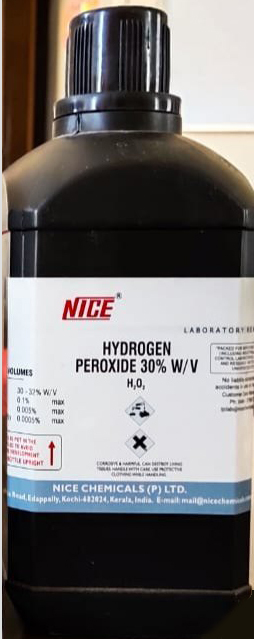 Hydrogen Peroxide 500ml 100vol (30% w/v) NICE Hydrogen Peroxide 500ml 100vol (30% w/v) NICE