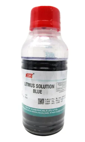 Litmus BLUE 125ml Solution NICE Litmus BLUE 125ml Solution NICE