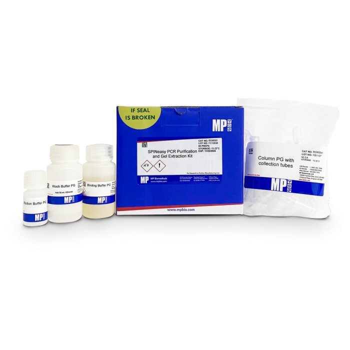 SPINeasy® PCR Purification and Gel Extraction Kit, 50 preps MPBio SPINeasy® PCR Purification and Gel Extraction Kit, 50 preps MPBio