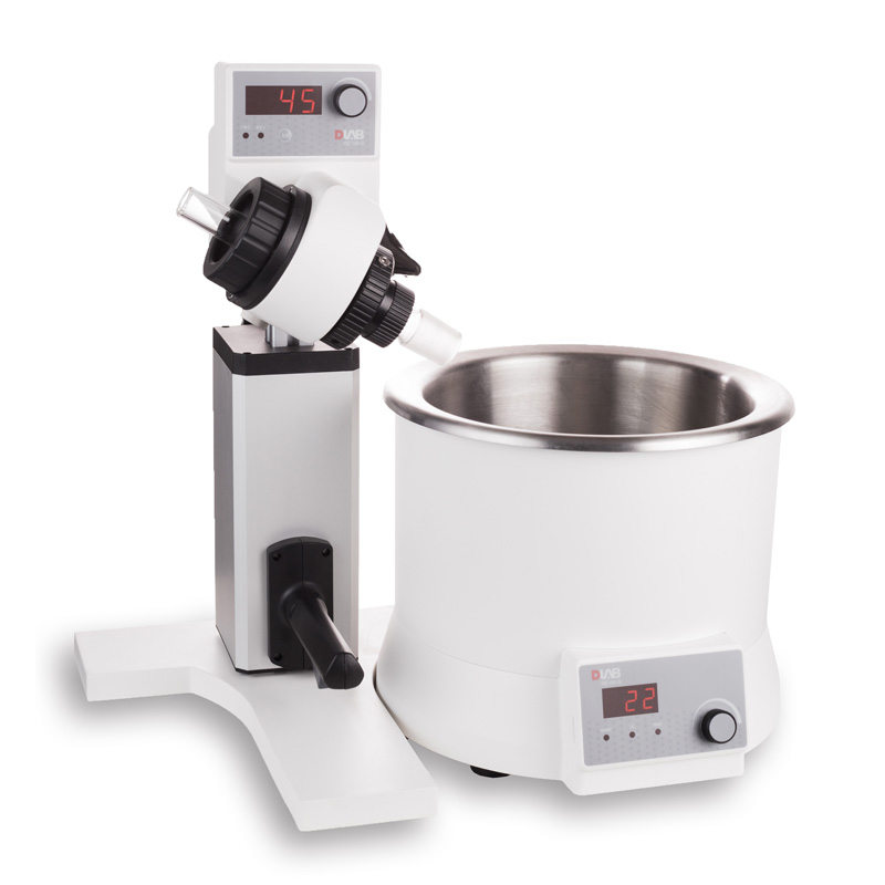 RE100-S Rotary Evaporator with Glassware Vertical includes condenser (1200cm²,1000ml)