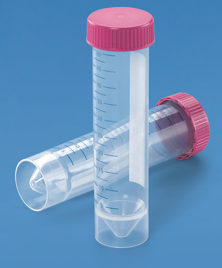 Centrifuge Tube 50ml Self Standing CB Screw Cap TARSONS 500/box
